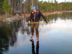 Härligt med skridskopremiär