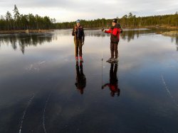 Bengt och John-Erik på Statjärnen