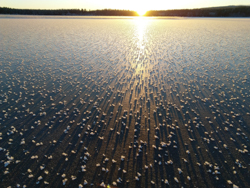 Solnedgång på Rälgen