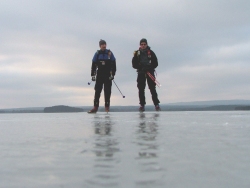 Bengt och Sture på Venjanssjön