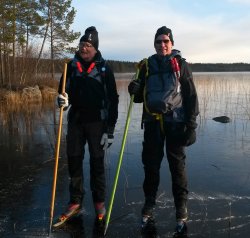 Bengt och jag på Rälgen