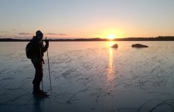 Soluppgång över Rälgen